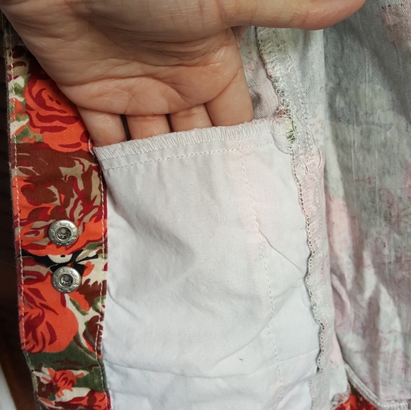 colorful jean jacket - Picture 10 of 13